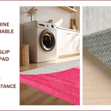 Ultra Soft Area Rug, Non Slip, Stain Resistant, Washable Area Rugs for Living Room, Bedroom, Contemporary Non-Slip Kitchen Decor Carpet(Gray)