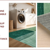Ultra Soft Area Rug, Non Slip, Stain Resistant, Washable Area Rugs for Living Room, Bedroom, Vintage Sage Green Large Meditation Room Rug(Green)
