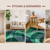 Chic Hued Shapes(Green)