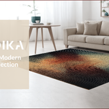 Ultra Soft Area Rug, Non Slip, Stain Resistant, Washable Area Rugs for Living Room, Bedroom, Modern Abstract Non-Slip Playroom Rug(Beige)