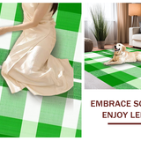 Charming Springtime Plaid Aesthetic(Green)