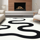 Chic Black and Off White Graphic Theme(Black)