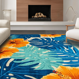 Whimsical Floral Leaf Palette(Blue)