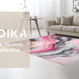 Sleek Modern Pastel Swirls(Pink)