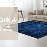 Trendy Stylish Diamond Motif(Blue)