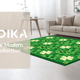 Festive Cheerful Shamrock Illustration(Green)