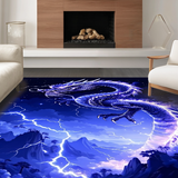 Fantasy Nebula Dragon Aesthetic(Blue)