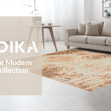 Dynamic Colorful Ogee Design(Beige)