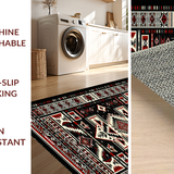 Vibrant Tribal Influence with Contrast(Red)