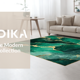 Contemporary Marble Motif Design(Green)