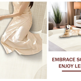 Stylish Distinctive Creamy Brushstrokes(Beige)
