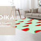 Ultra Soft Area Rug, Non Slip, Stain Resistant, Washable Area Rugs for Living Room, Bedroom, Artistic Juicy Fruit Appeal(Red)