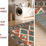 Colorful Modern Lattice Design(Red)