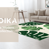 Lush Plant Print Elegance(Green)