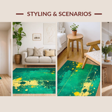 Elegant Distressed Artwork Influence(Green)
