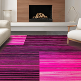 Ultra Soft Area Rug, Non Slip, Stain Resistant, Washable Area Rugs for Living Room, Bedroom, Stylish Geometric Animal Print(Pink)