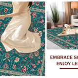 Chic Wineberry Abstract Design(Green)