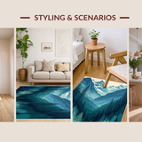 Nature Inspired Teal Forest Theme(Blue)