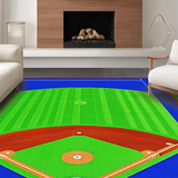 Bold Striking Baseball Graphic Design(Blue)