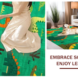 Dynamic Nature Inspired Dino Motif(Green)