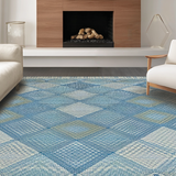 Chic Abstract Geometric Style(Blue)