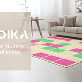 Gentle Pink Trellis Playful Concept(Beige)