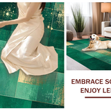 Artistic Subtle Linear Motif(Green)