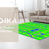 Whimsical Traffic Route Imagery(Green)