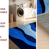 Chic Black and Blue Fusion(Blue)