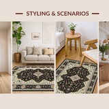 Luxe Neutral Trellis Inspired Decor(Black)