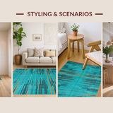 Elegant Multi Hued Circular Design(Blue)