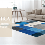 Ultra Soft Area Rug, Non Slip, Stain Resistant, Washable Area Rugs for Living Room, Bedroom, Geometric Pattern Bedroom Area Rug for High Traffic Spaces(Gray)