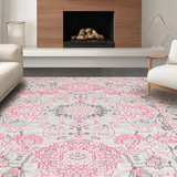 Stylish Pastel Floral Accent(Gray)