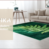 Abstract Earthy Green Motif(Green)