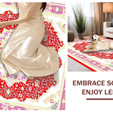 Cozy Red Pink Symmetrical Arrangement(Red)