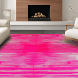 Ultra Soft Area Rug, Non Slip, Stain Resistant, Washable Area Rugs for Living Room, Bedroom, Playful Modern Wildlife Style(Pink)