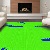 Bright Cheerful Wildlife Illustration(Green)