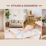 Trendy Pink Textured Floral(Pink)