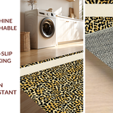 Ultra Soft Area Rug, Non Slip, Stain Resistant, Washable Area Rugs for Living Room, Bedroom, Chic Wildlife Motif Accents(Beige)