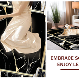 Artistic Black and Gold Fusion(Black)