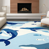 Cheerful Aquatic Character Aesthetic(Blue)