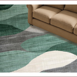 Sage Green Abstract Geometric Motif(Green)