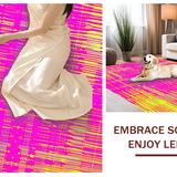 Colorful Shaggy Gradient Delight(Pink)