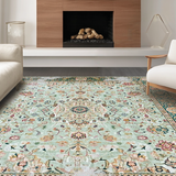 Bright Green Whimsical Blossom Style(Ivory)