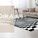 Bold Graphic Monochrome Design Element(Black)