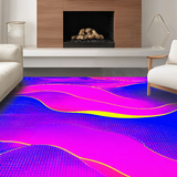Bold Modern UV Reactive Design(Pink)