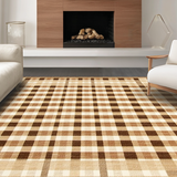 Bold Minimalist Striped Composition(Beige)