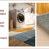 Ultra Soft Area Rug, Non Slip, Stain Resistant, Washable Area Rugs for Living Room, Bedroom, Modern Abstract Thin Washable(Gray)