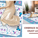 Enchanting Floral Butterfly Fusion(White)