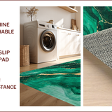 Artistic Modern Textured Layers(Green)